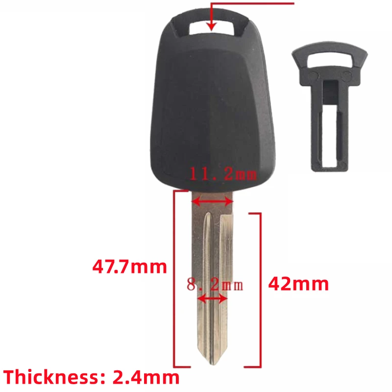 

OEM 10Pcs Replacement Key Case Transponder Remote Key Shell For Chevrolet With DW04 Blade