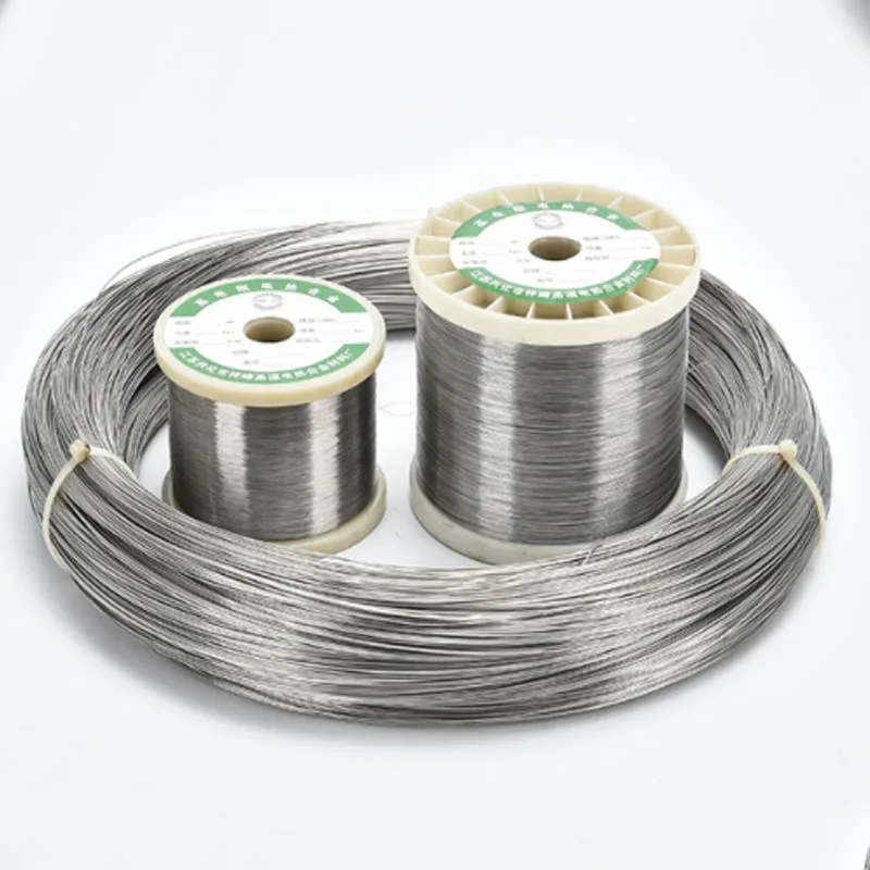 Cr20Ni80 Wire Cutting Foam Resistance Wires Alloy Heating Yarn Sealing Machine Resistance High Temperature Diameter 0.1-1.5mm