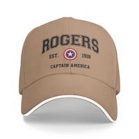 Captain America Super Hero Cap For Unisex Trendy Baseball Cap  Sun Hat Casual Headewear Gift