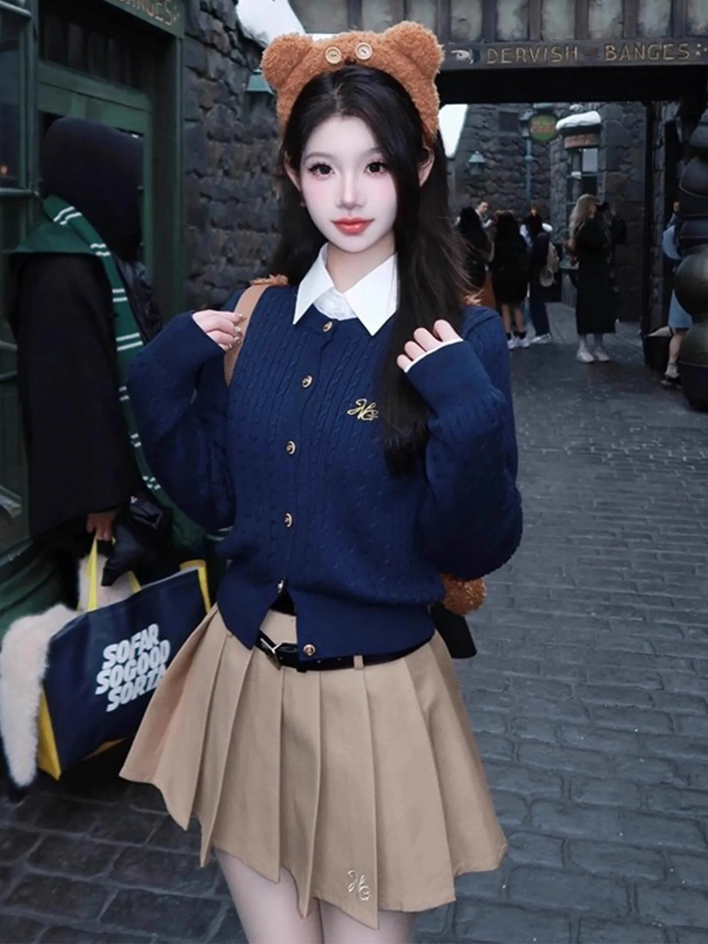 

Тематический женский комплект футболок Cisas American Sle College Faion Jk orm School ort Sve irt