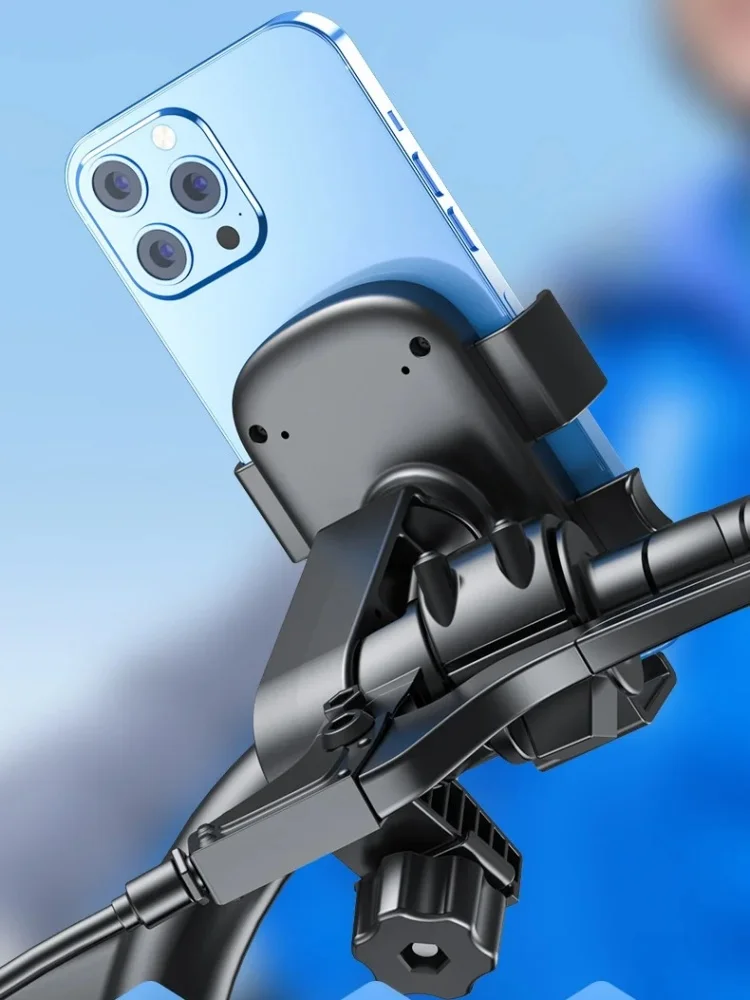 AliExpress NONE Universal Shockproof Bicycle Phone Holder 360° Rotating Adjustable Motorcycle Phone Holder