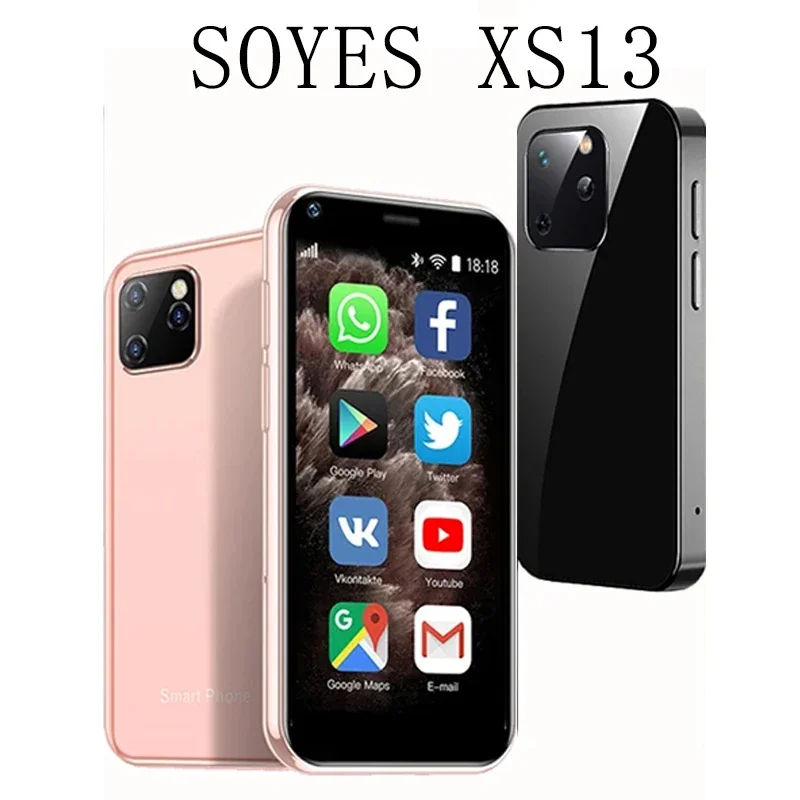 SOYES XS11 XS13 Series Mini SmartPhone HD Screen Dual SIM TF Card Slot 5MP Camera Android Google Play Store Small Mobile Phone