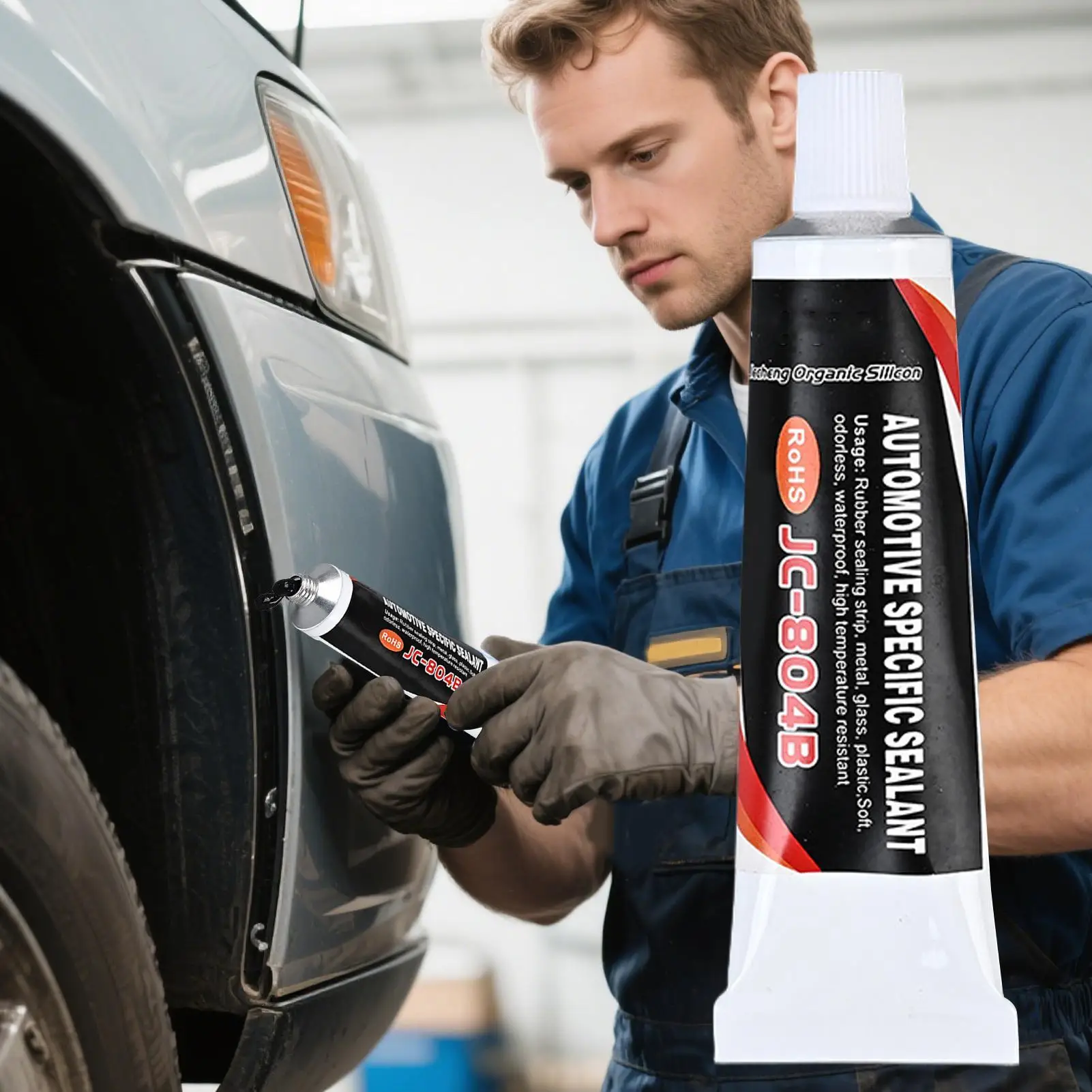 Automotive Seam Sealer 50/100ml Waterproof Windshield Bonding Adhesive Sealant for Window and Door Sealing Strips