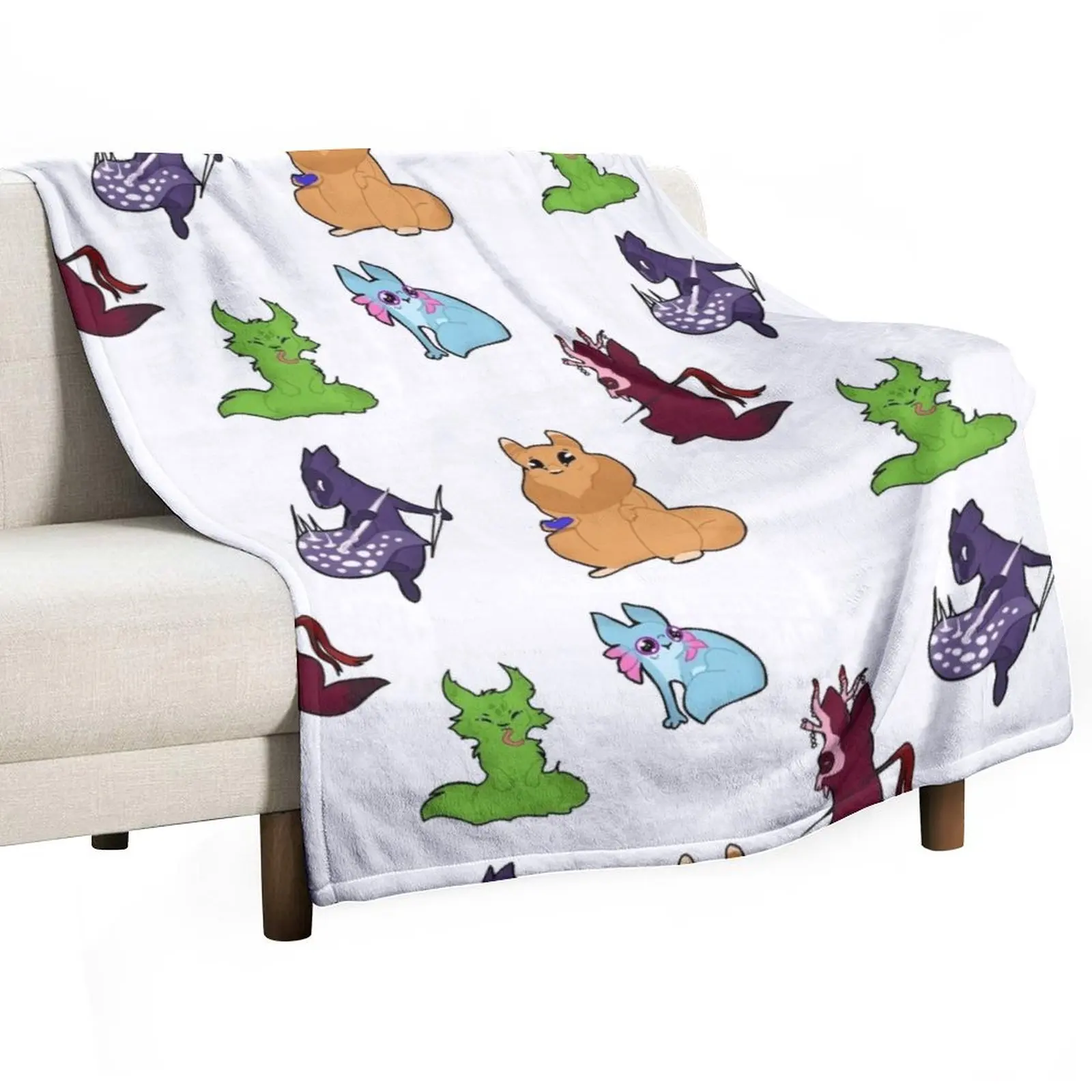 Rain World Downpour [Edition 2] Throw Blanket For Baby Soft Beds Blankets