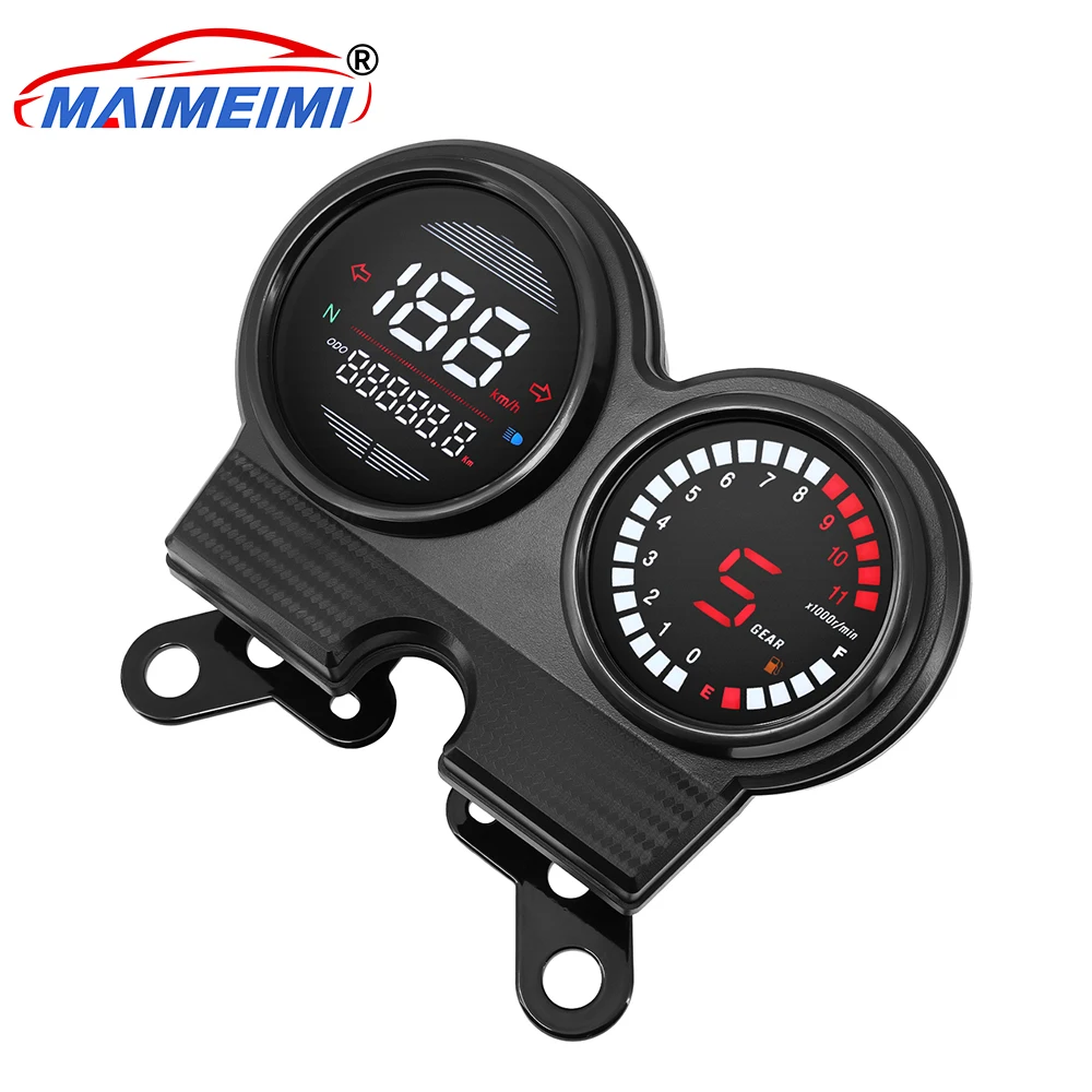 

Moto Speedometer Odometer Motorcycle Instrument New Digital Meter Assy For Honda CB125 CB125SF NKD NDK 125