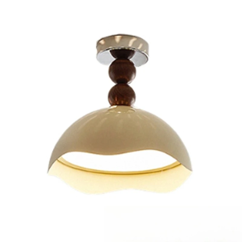 

Cream wind ceiling light advanced sense study bedroom eye protection light