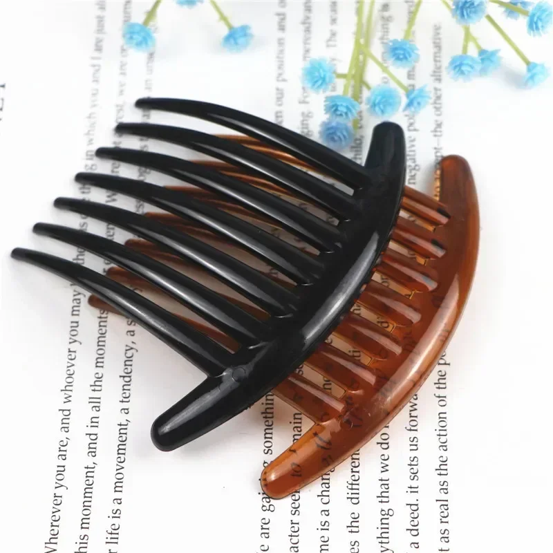 Peigne à cheveux torsadé français pour femmes, pince à cheveux Updo, pinces à cheveux durables et robustes, accessoires de coiffure, 3 pièces, 10.5cm