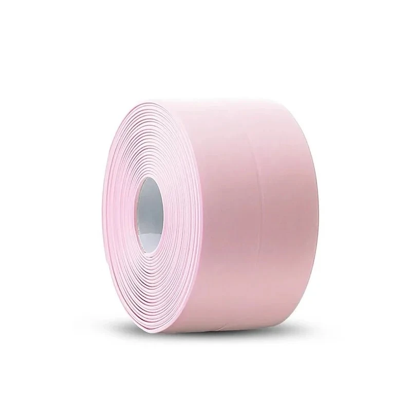 3,2 m wasserdichtes PVC-Dichtungsband für Waschbecken, Dusche, Badewanne und Toilette – selbstklebender Wandaufkleber