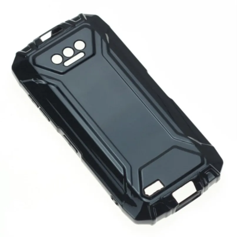 black glossy soft guard on for for doogee s41 max s41 pro gel pudding silicone phone protective back shell tpu case