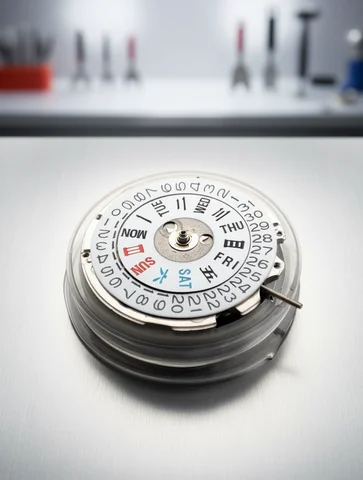 China NH36A Movement Can Replace The Japanese NH36 Movement Date 3 o'clock Dual Calendar High Accuracy Automatic Mechanical NH36