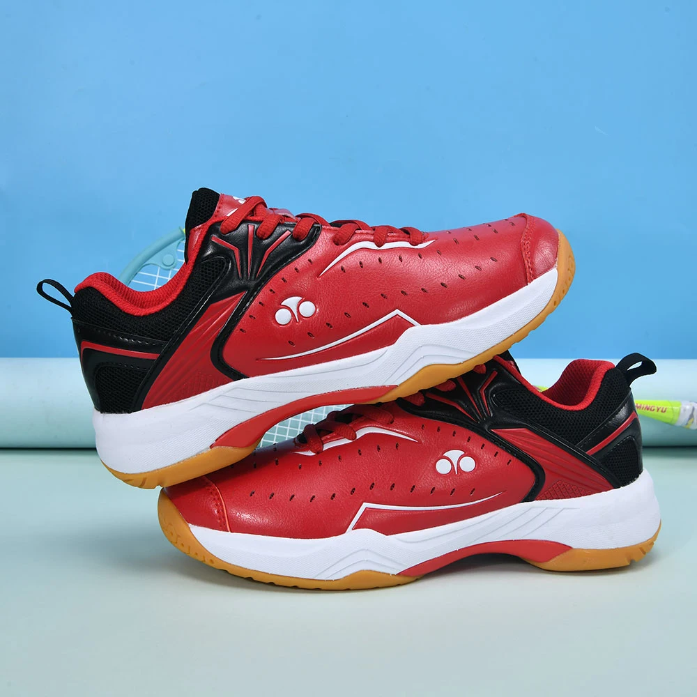 Zapatos de bádminton para hombre y mujer, zapatillas cómodas de entrenamiento, con absorción de golpes, para deportes al aire libre