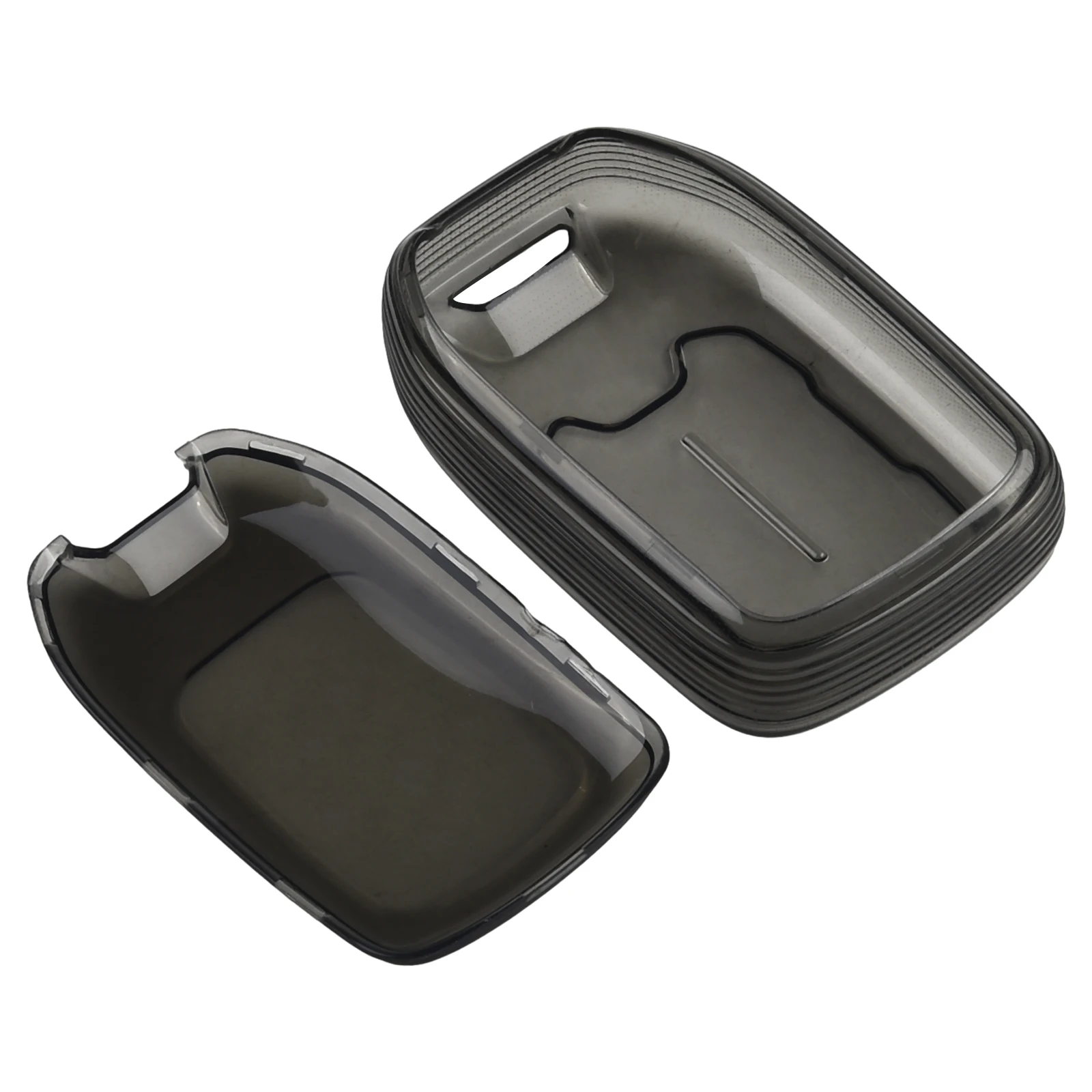 Car Key Shell Smoky Black For Chevrolet For Tahoe 2015-2020 For GMC For Yukon 2015-2020 For Acadia 2017-2023 For Terrain 2018-23