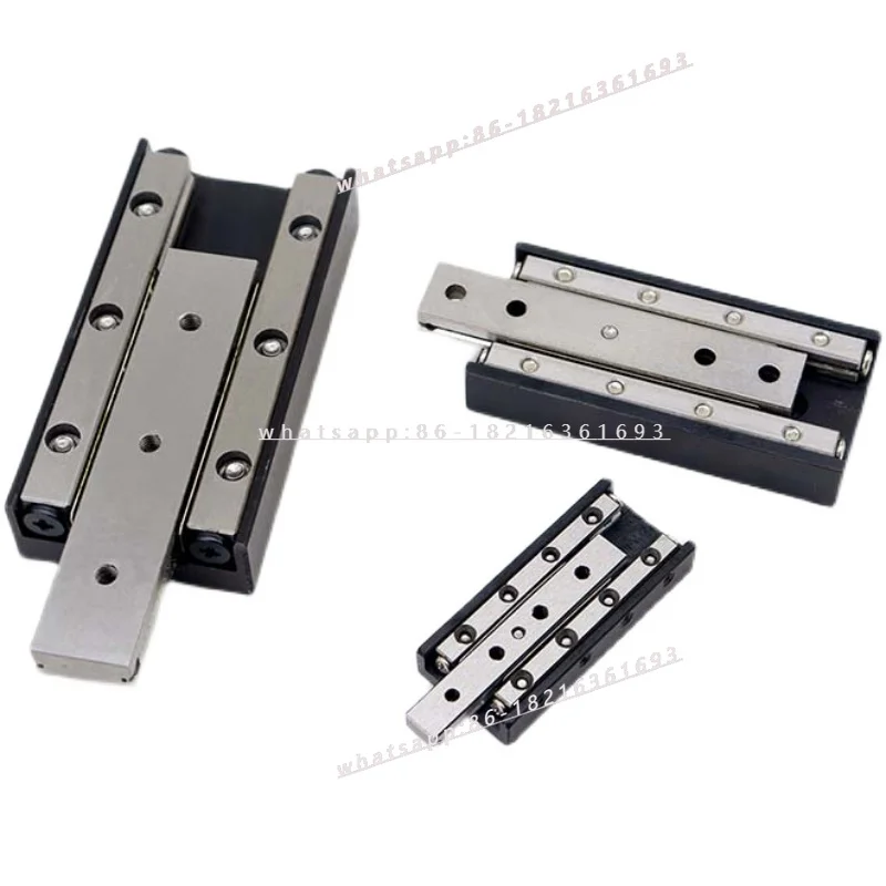 linear-manual-x-axis-slide-table-cross-roller-guide-rail-single-axis-displacement-worktable-micro-worktable-simple-module