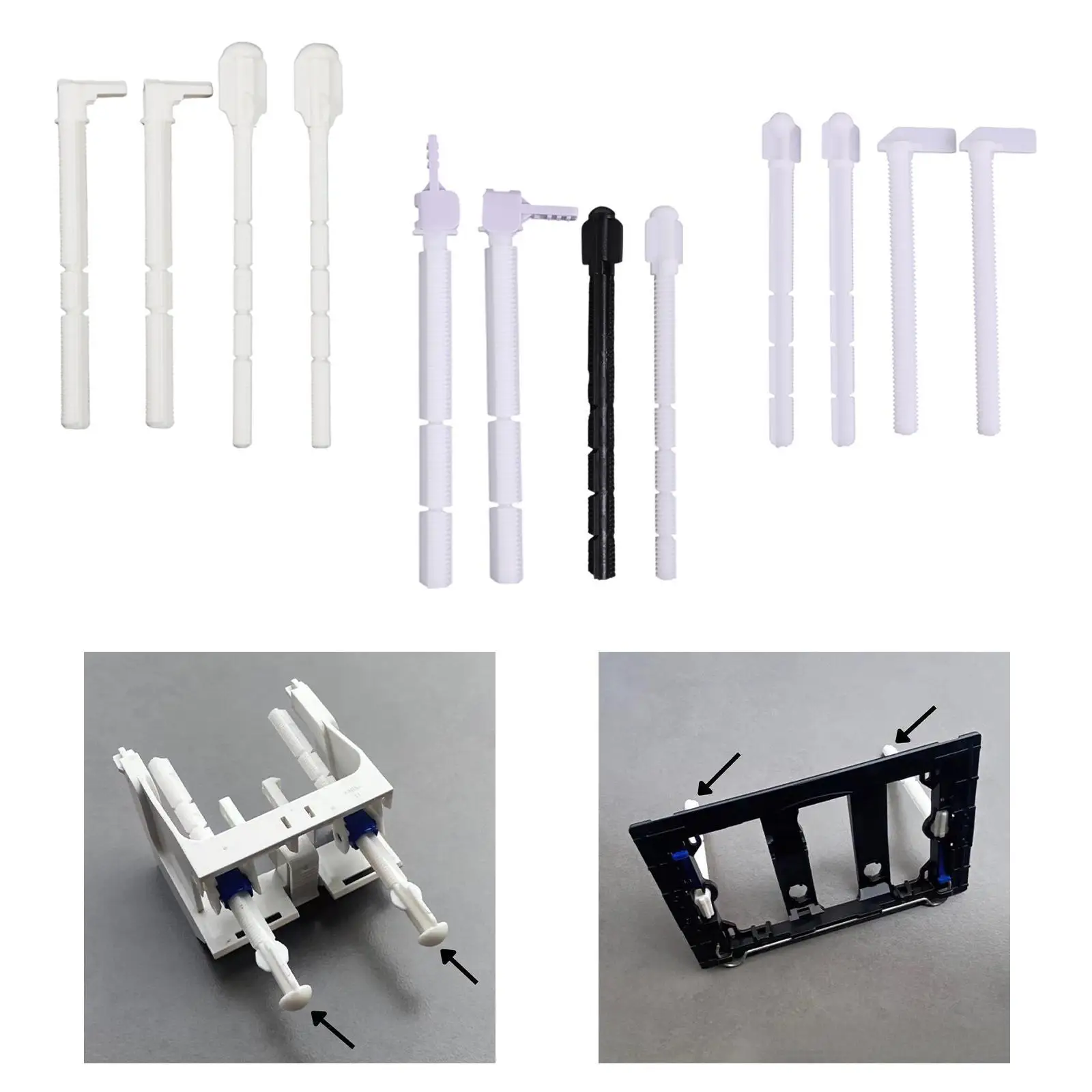 

Набор толкателей для унитаза, 4 шт., стержень для скрытой панели бачка