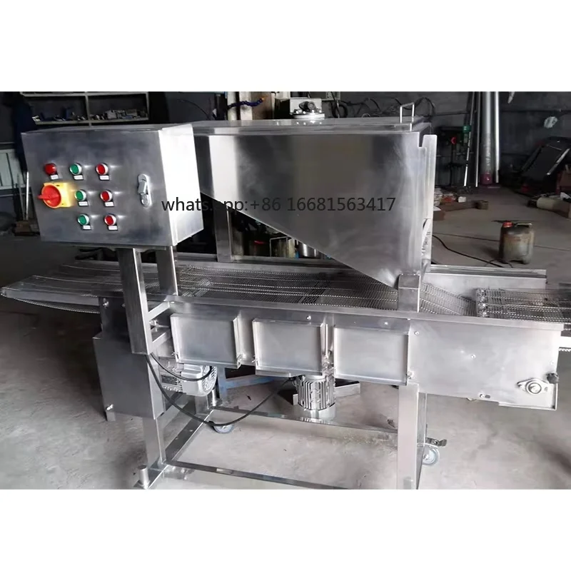 Venta Directa de Fábrica, Maquinaria Automática Comercial para Rebozar Carne con Pan Rallado, de Alta Calidad y Buen Precio, 100 kg/h, 1 Unidad