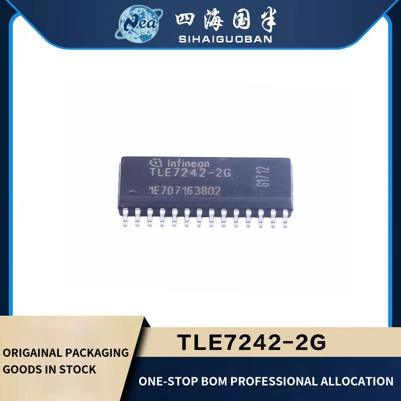 1PCS Electronic Components TLE7242-2G SOP28 TLE72422GXUMA2 IC CURRENT SOURCE DSO28