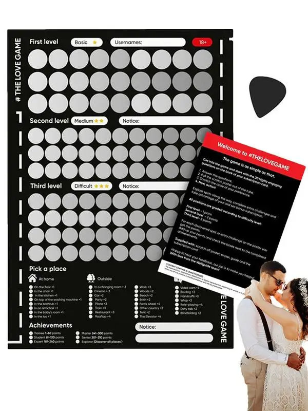 Çiftler Arasında Yapılacak 100 Şey Kazı Kazan Günlüğü ve Yatma Zamanı Maceraları Planlayıcısı Kazı Kazan Kova Listesi Sevgililer Günü Hediyeleri