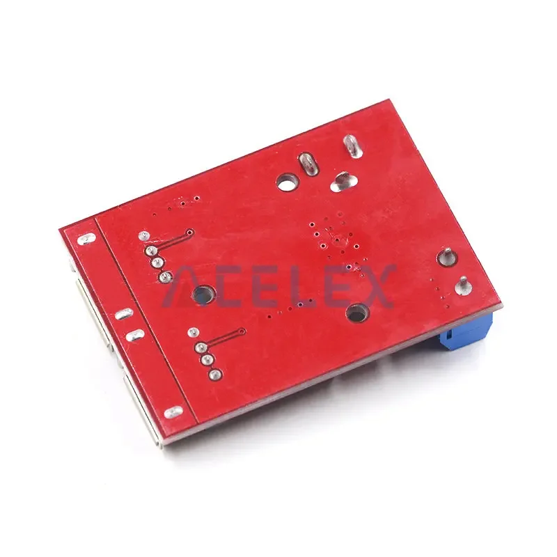 LM2596 LM2596S المزدوج USB DC-DC 9V 12V 24V 36V إلى 5V 3A التنحي باك تحويل المجلس شاحن سيارة الشمسية امدادات الطاقة وحدة