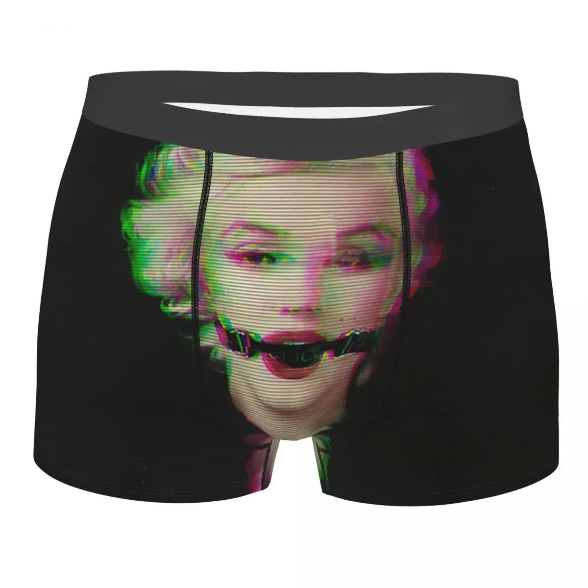 

Marilyn Monroe,funny,Ball Gag Mouth And Tongue Underpants Breathbale Panties Male Underwear Print Shorts Boxer Briefs