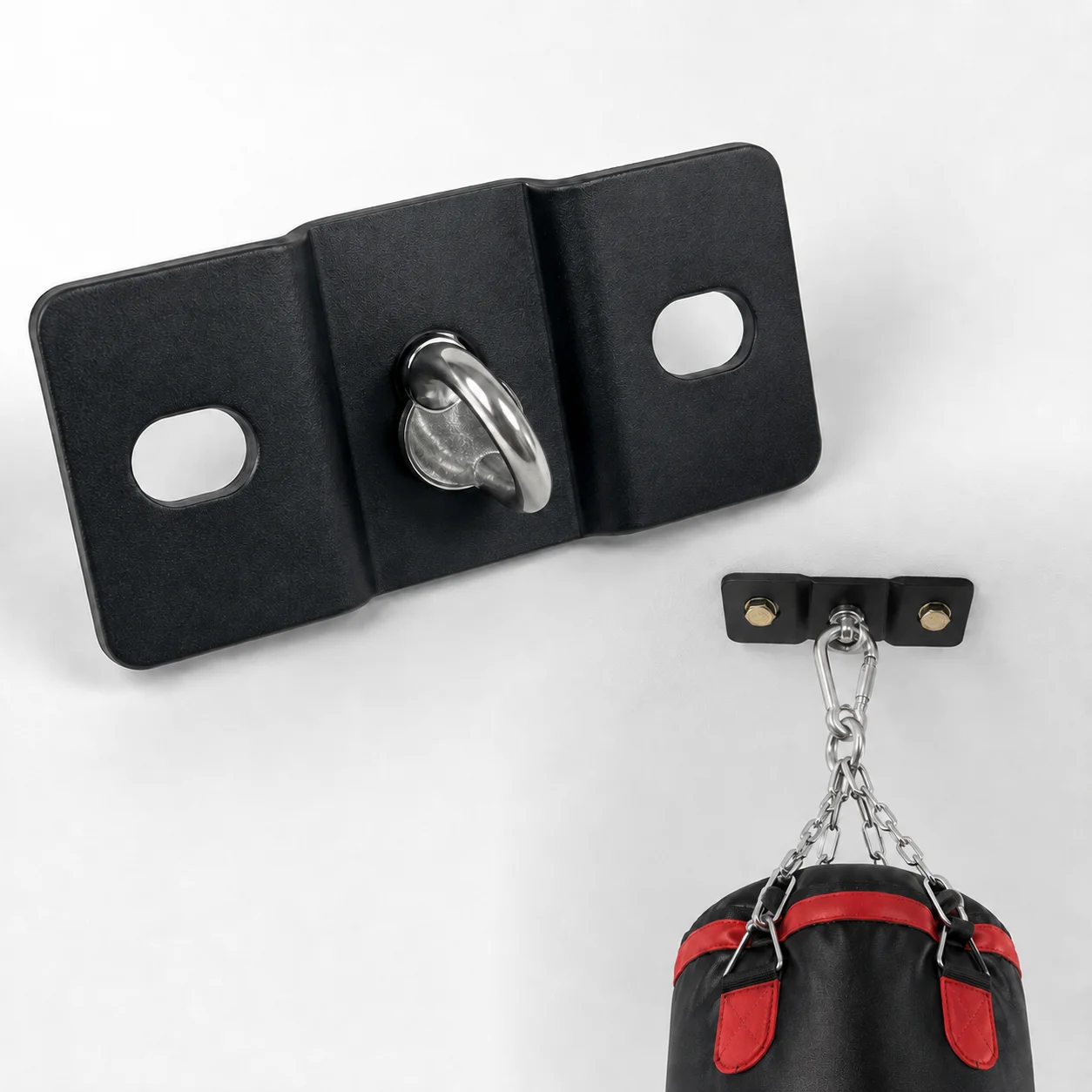 360° Swivel Ceiling Mount Hanger for Punching Bag, Hammock Chair and Swing, Rotating Anchor Bracket, 2 Size Options