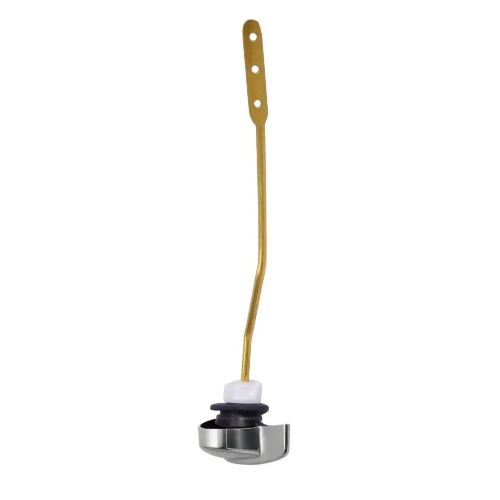 Toilet Flush Lever Replacement Kit Compatible with Conventional Side-Mount Tank Assemblies Reliable Performance
