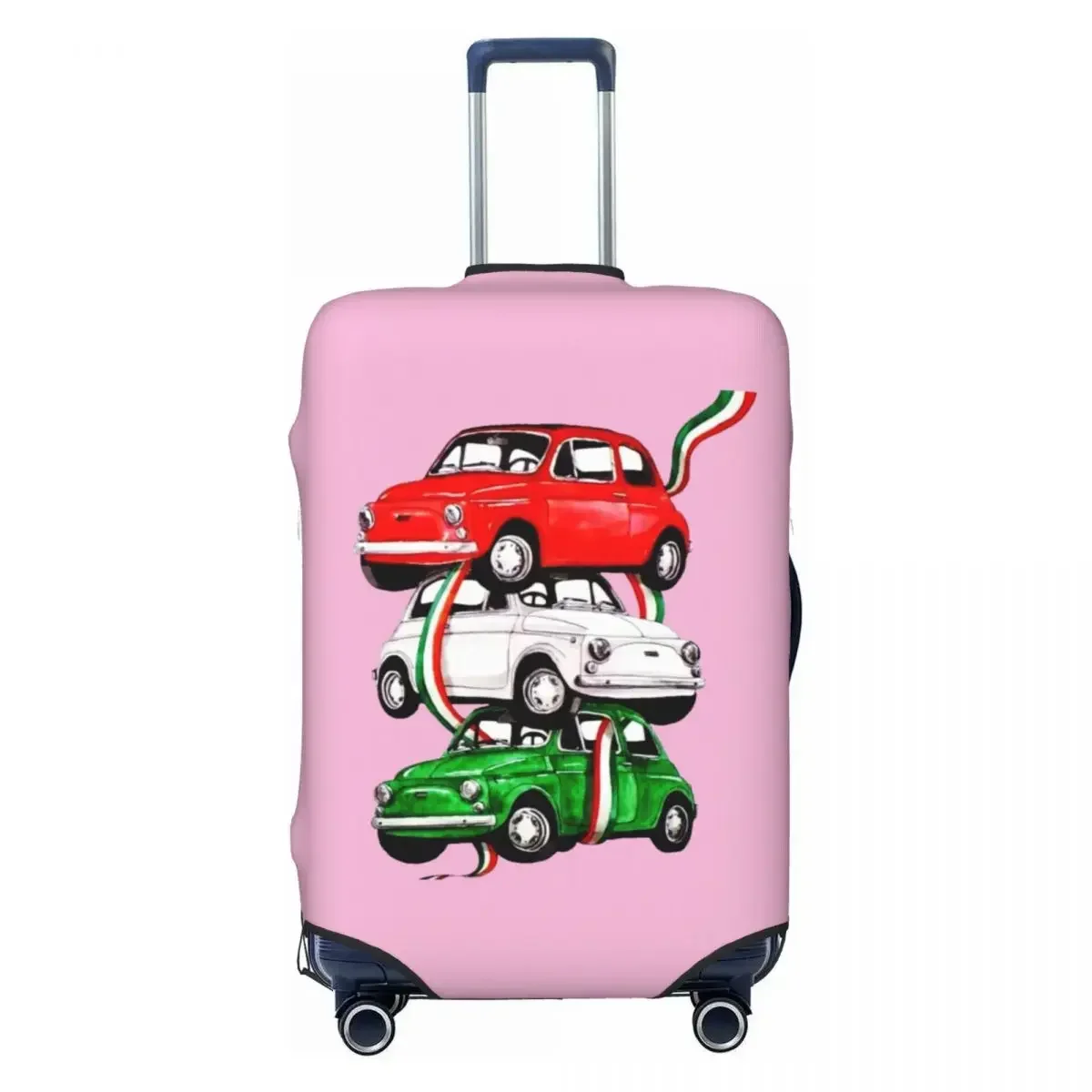 

Fashion Vintage Italy Flag Car Luggage Cover Protector Washable Italian Pride Travel Suitcase Covers