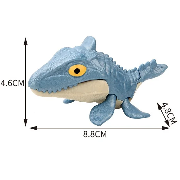 Jurassic Finger Dinosaurier Tyrannosaurus Modell Spielzeug für Kinder Finger Beißen Dinosaurier Bewegliche Gelenke Dinosaurier Spielzeug für Jungen Geschenk