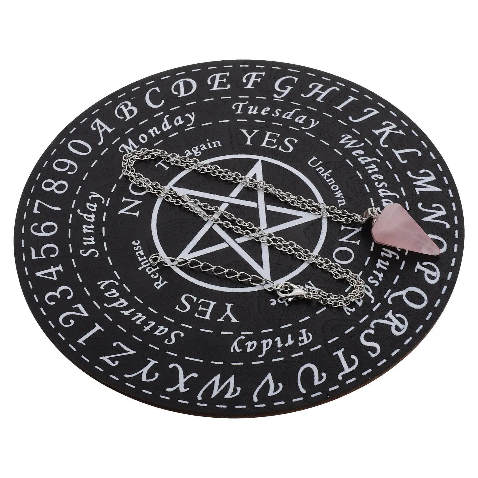 

Набор: Деревянная доска для маятника, резная, для гадания, медитации, декора дома, игра с маятником, рукоделие