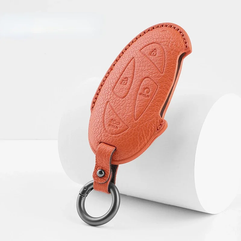 

5/7 Buttons Car Remote Key Case Cover for Hyundai Grandeur GN7 Kona Ev 2023 Auto Key Shell Fob Protection Keychain Accessories