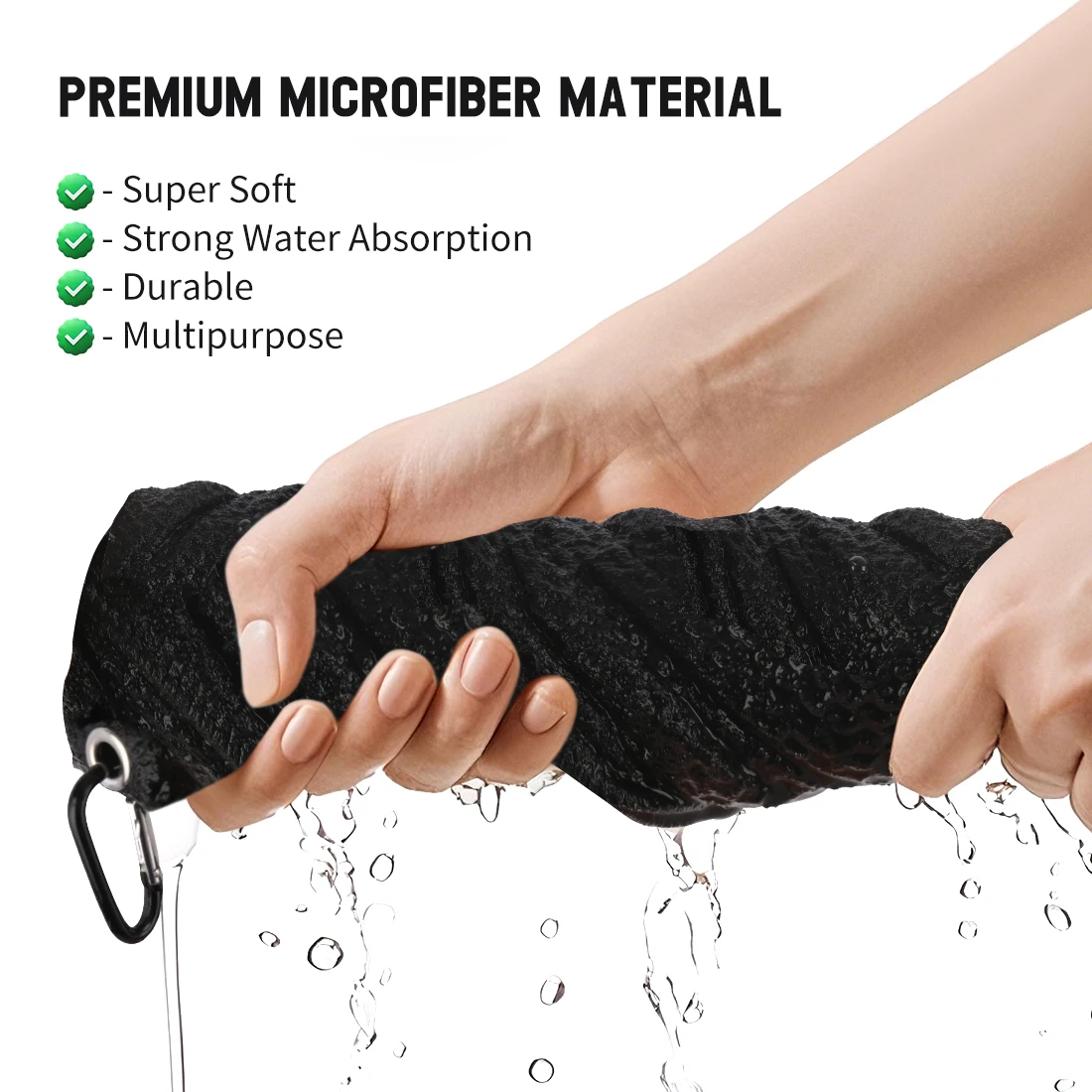 مناشف باريستا - ملحقات قهوة الإسبريسو - عبوة من قطعتين من قماش تنظيف القهوة لآلة الإسبريسو وعصا البخار ومرشح القهوة #3