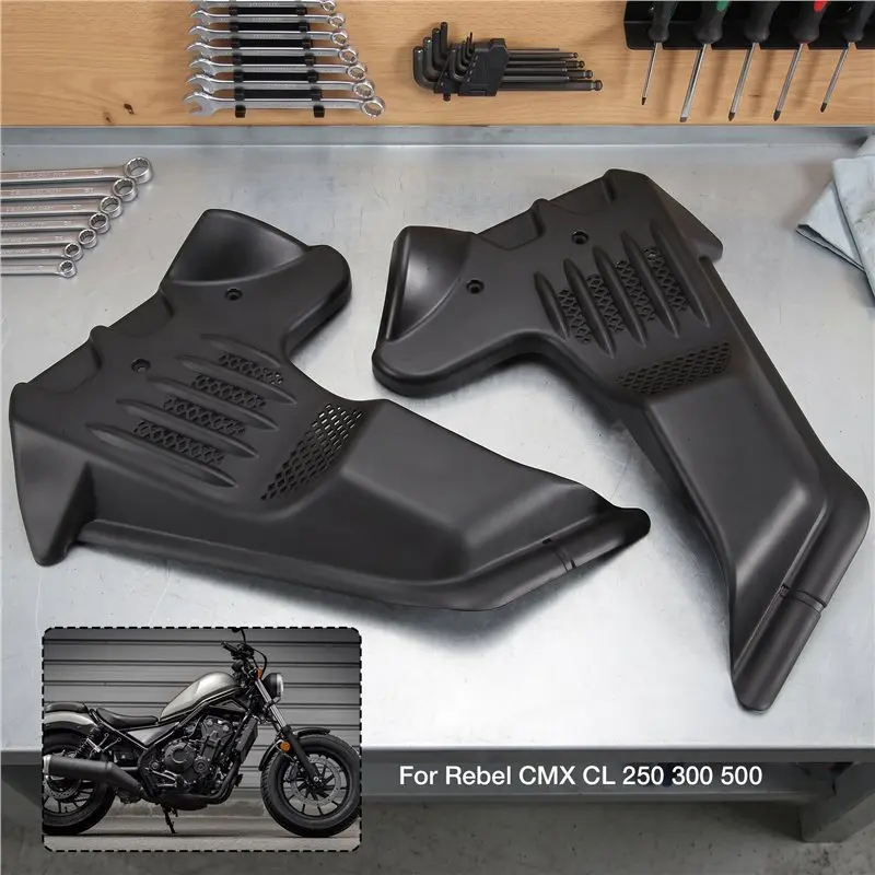 Fairing Cover Protector Side Panel Scale Cowl Radiator Frame For Honda Rebel CMX CL 250 300 500 2022-2025-A99D