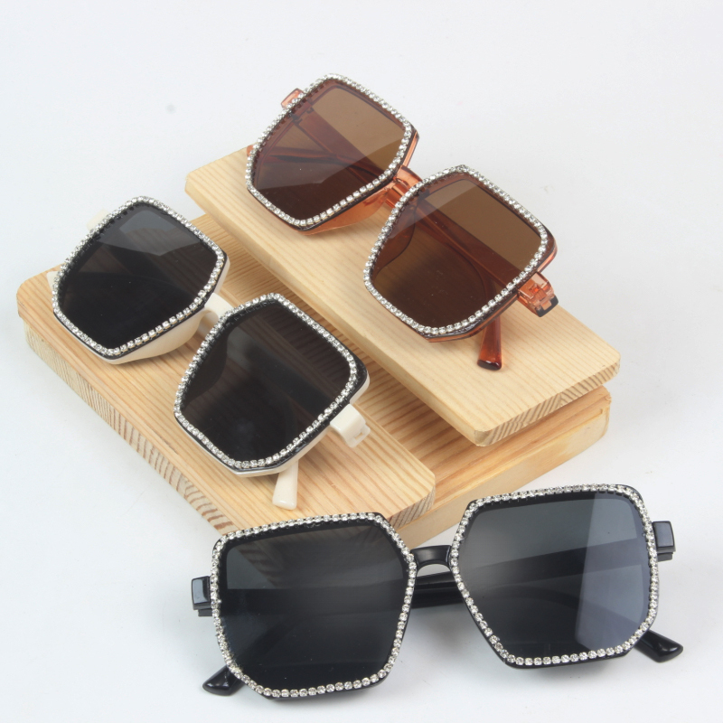  New Vintage Square Sunglasses Women Men Brand Rectangle Sun Glasses Female Polygon Eyewear Sunglasses for Male Female Eyeglasses 