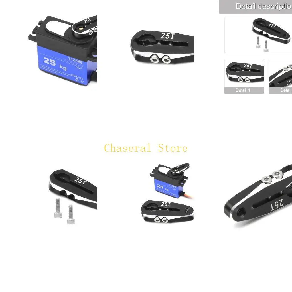 E7CE 25T Servo Arm for Modification Projects Remote Control Model Vehicle Boats Car