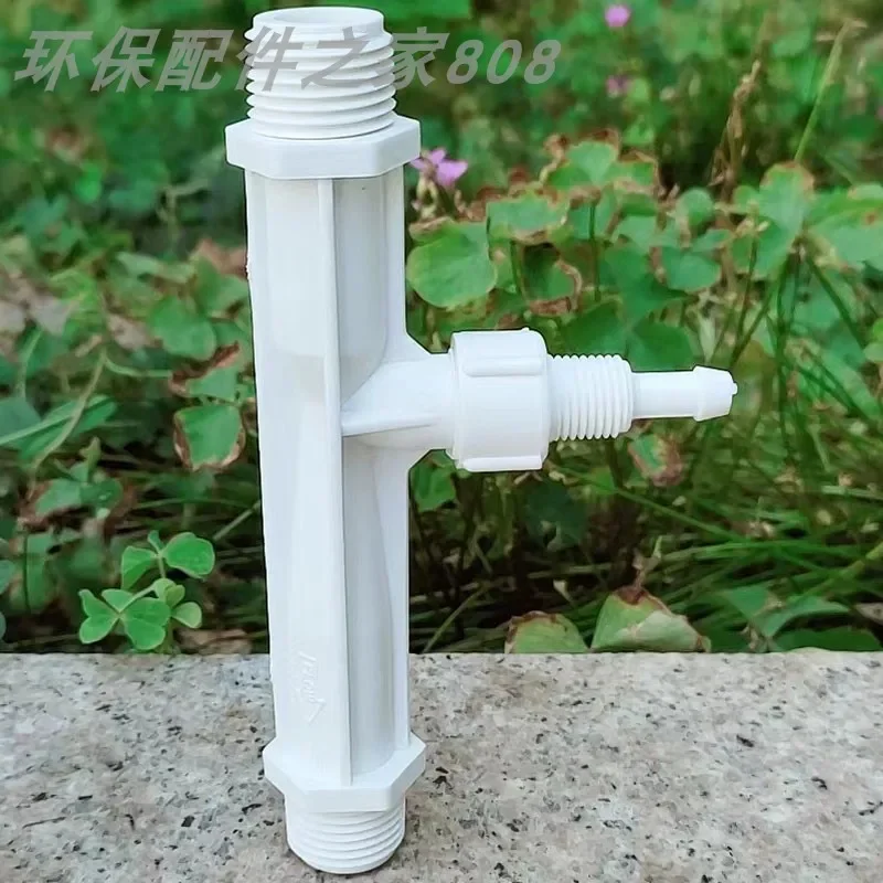 Plastic Ejector Small Water Ejector PVDF Venturi Tube Gas Water Mixing High Temperature Resistance