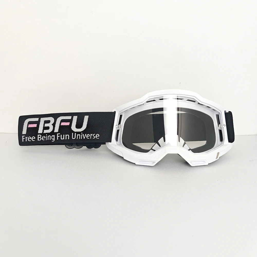 2025 FBFU All Day Ski Goggles High Def Lenses, SandProof DustProof, Trendy for Unisex Snow Mountain Off-Road Sports