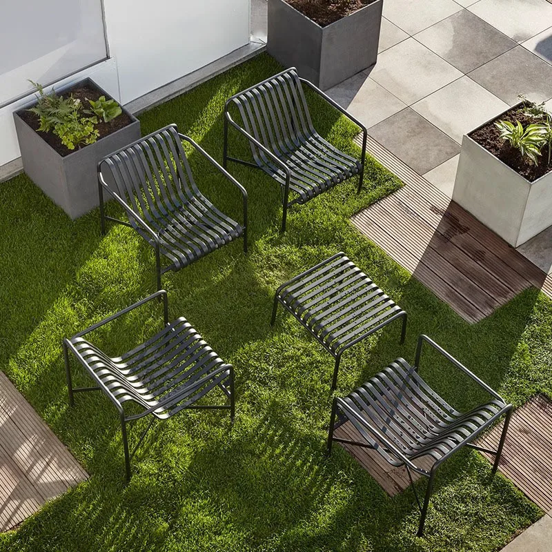 레저 의자 카페 밀크티 가게 야외 소파 1인용 의자