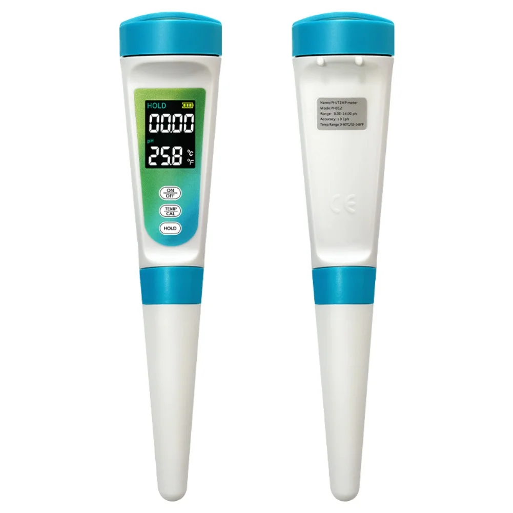 

Food PH Meter with LCD Display and Automatic Temperature Compensation for Reliable Food and For water PH Testing