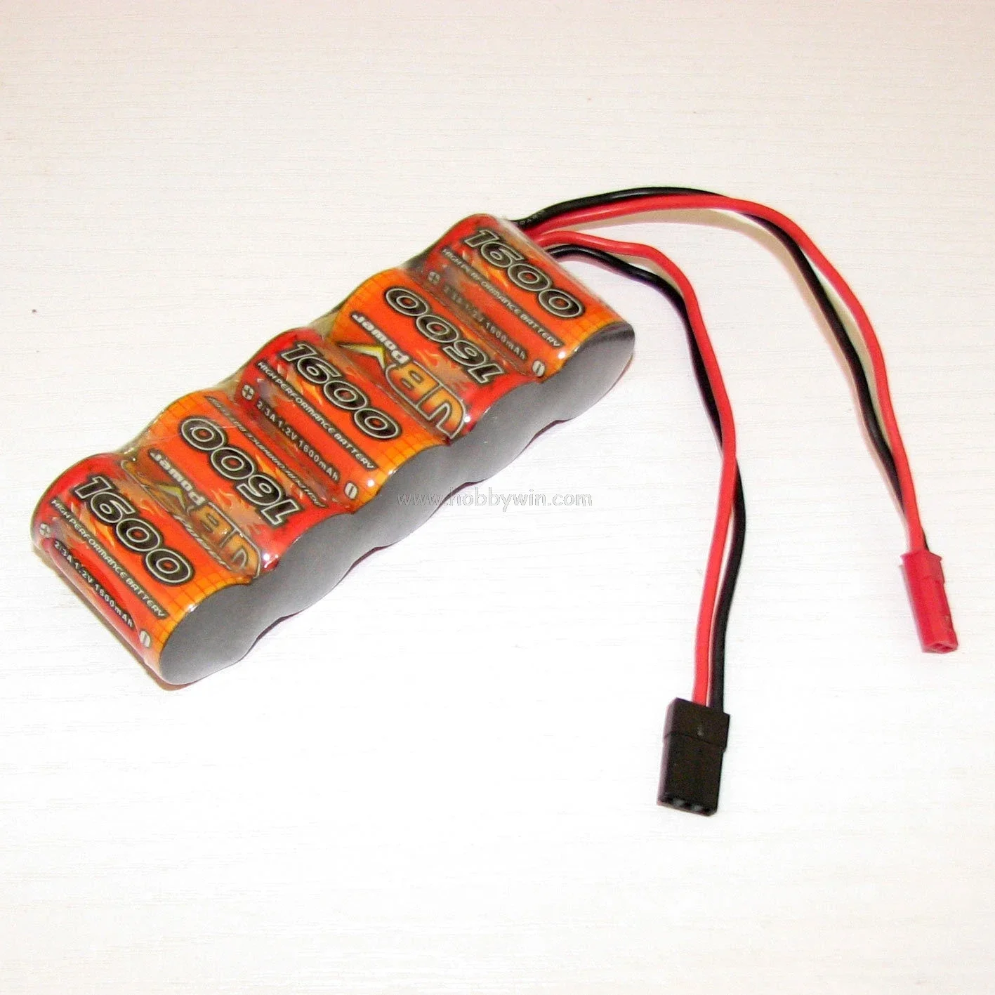 6V/1600mAh NiMH akumulator RX trapezowy prosty zestaw dla opcji model RC odbiornika pojazdu