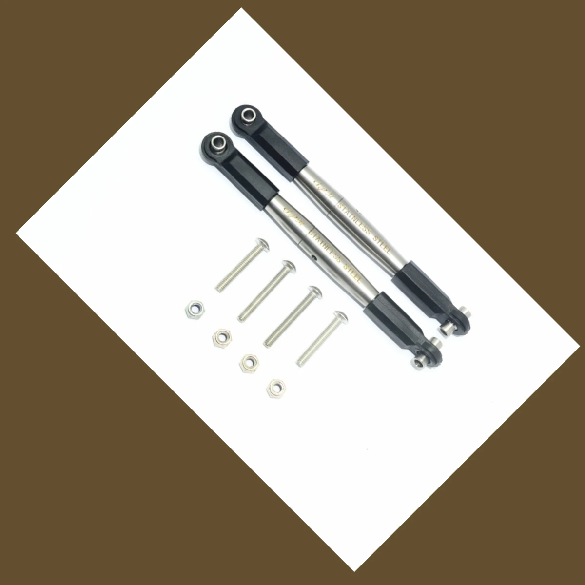 Tenditore anteriore in acciaio inossidabile GPM per sterzo per LOSI 1/6 Super Baja Rey LOS05013