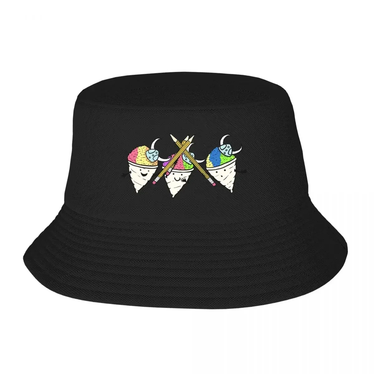 SnoCones Write Together Bucket Hat Panama Hat Children Bob Hats Outdoor Fisherman Hats Summer Beach Fishing Unisex Caps