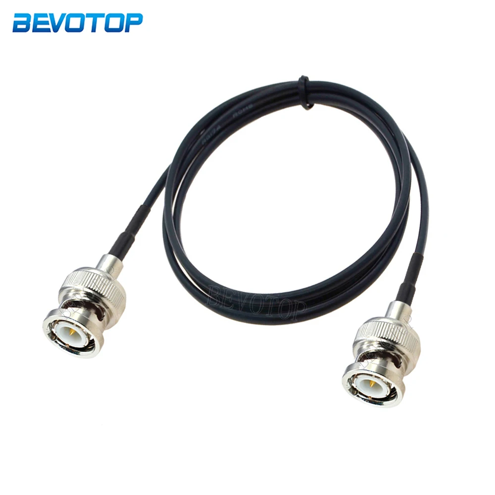1 unidad RG-174 BNC macho a BNC macho/hembra conector RG174 Cable Coaxial RF 50Ohm para cámara de vídeo SDI videocámara HD-SDI/3G-SDI/4K/8K