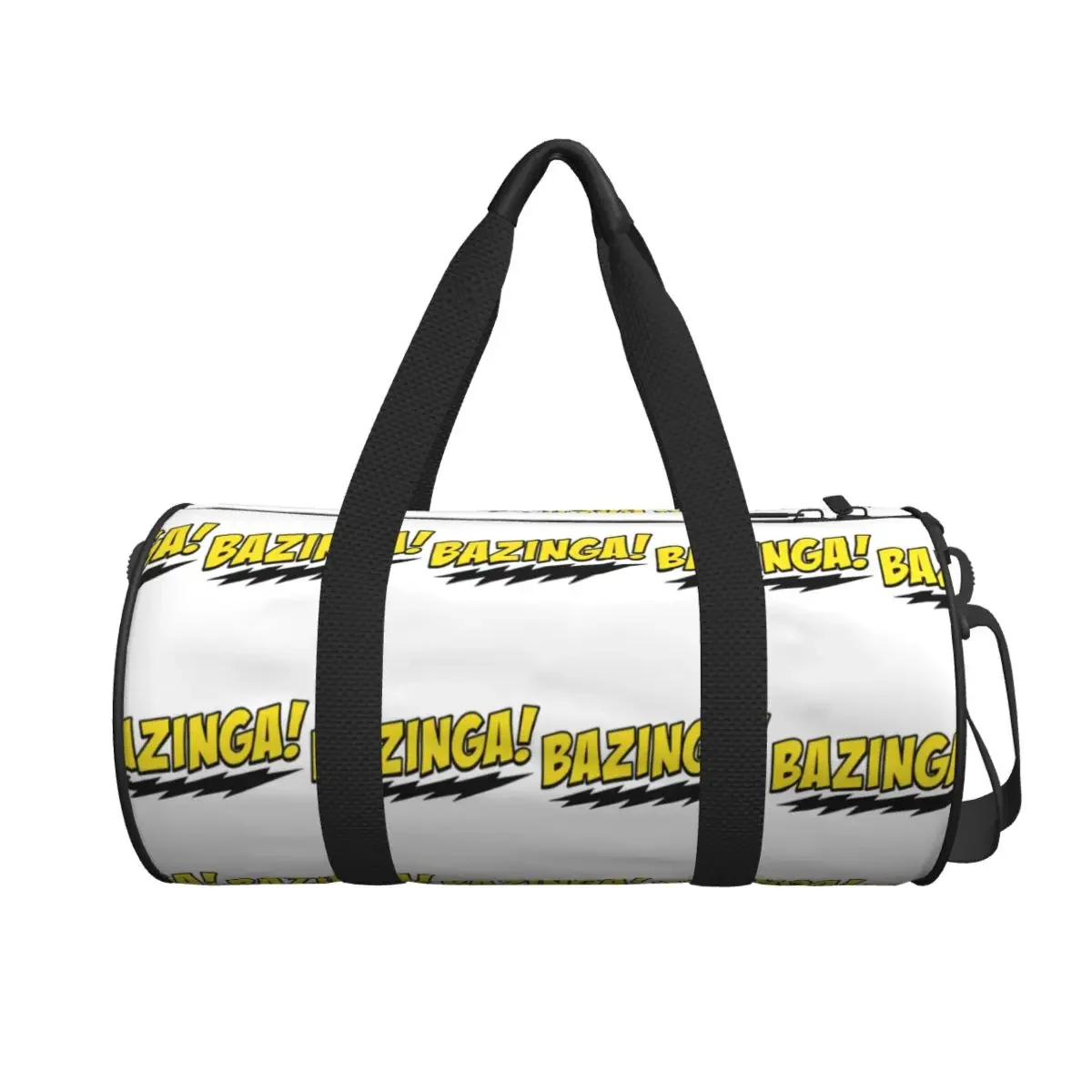 

Bazinga The Big Bang Theory Large Duffle Gym Bag Waterproof Duffle Travel Bags Handbags Fitness bag