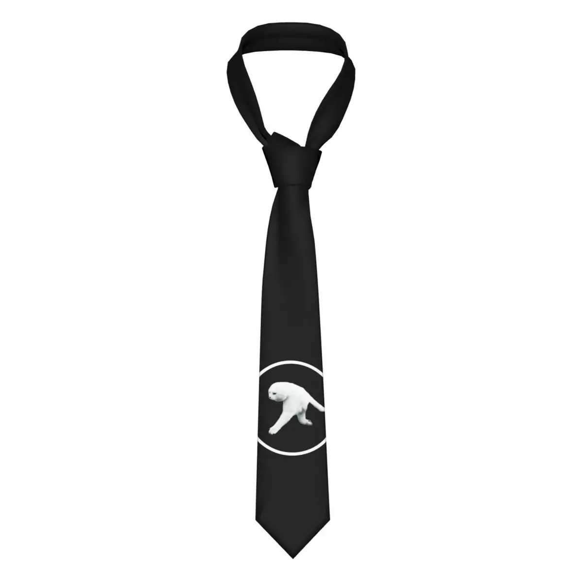 

Formal Aphex Twin Neck Tie Men's Personalized Silk Necktie for Office Cravat