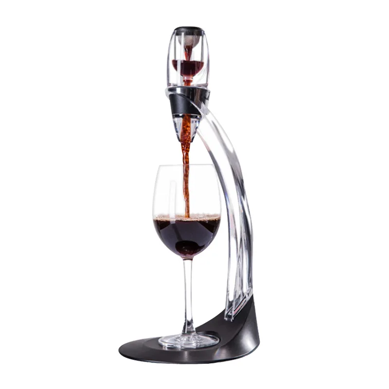 Wine Aerator Decanter Pourer Spout Set With Filters Purifier Stand Diffuser Air Aerating Strainer Aerator Wine for Dining Bar