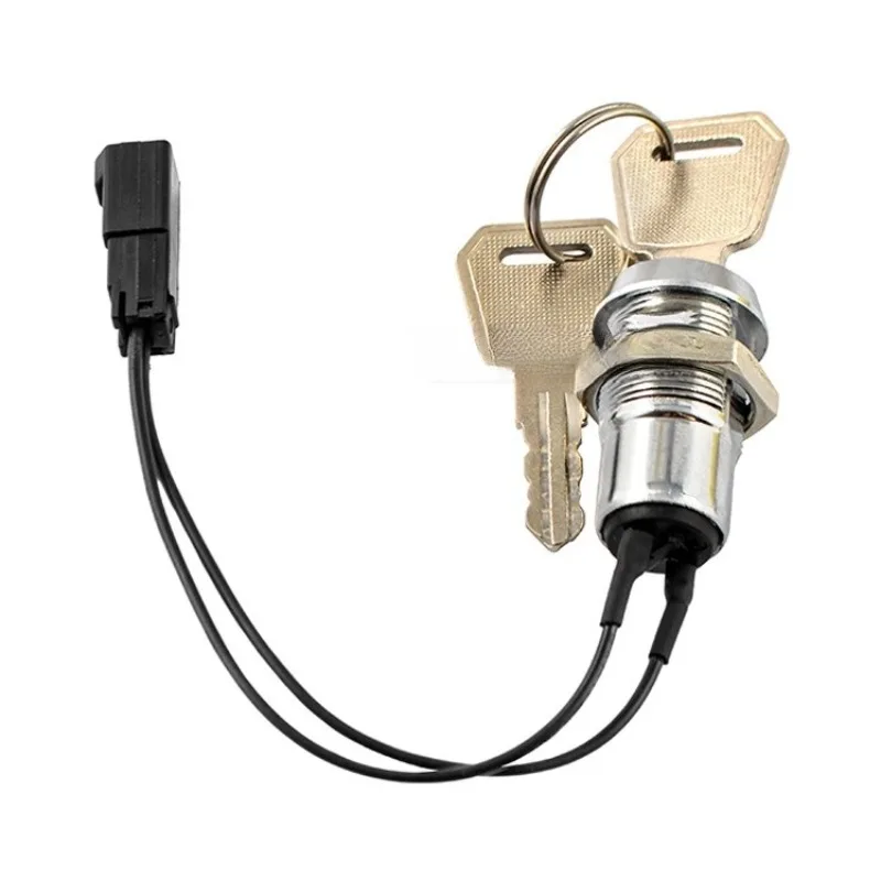 For BT Forklift Ignition Lock Switch 2 Pin With Cable OEM Part Number 171653 Power Start Key Assembly