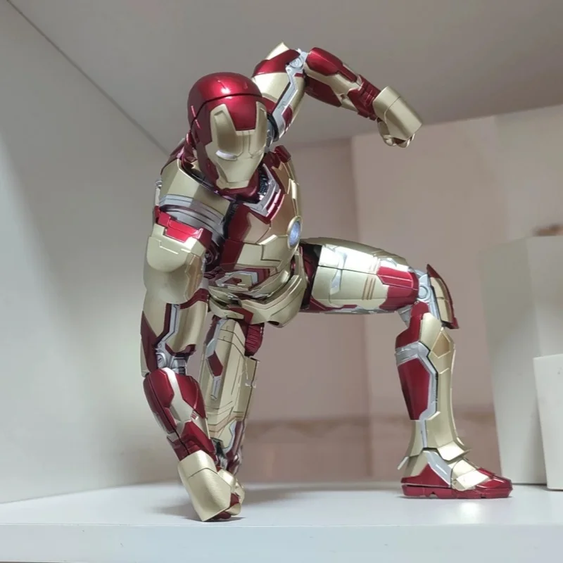 26 см Fondjoy Original Iron Man 1/7 Mk42 Mk43 1/12 Mk1 Mk2 Mk3 Mk4 Mk5 Mk6 Собранная фигурка Тони Старка Коллекционная игрушка в подарок
