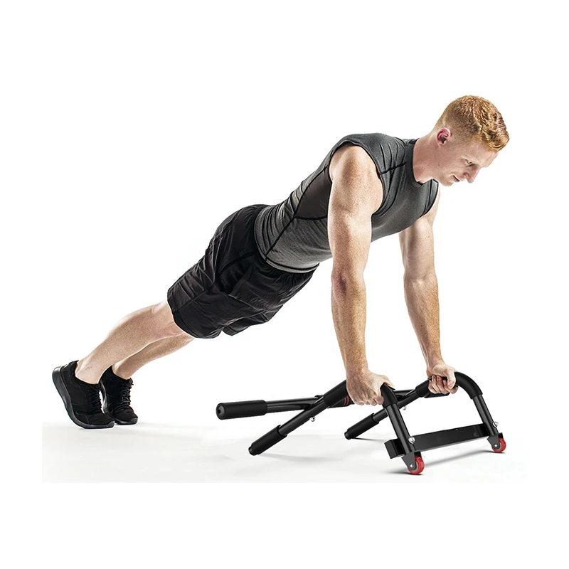

Adjustable Indoor Fitness Horizontal Bar Pull-Up Workout Handles Chin-Up Gym Equipment Home Fitness Exercise Heavy Duty Trainer