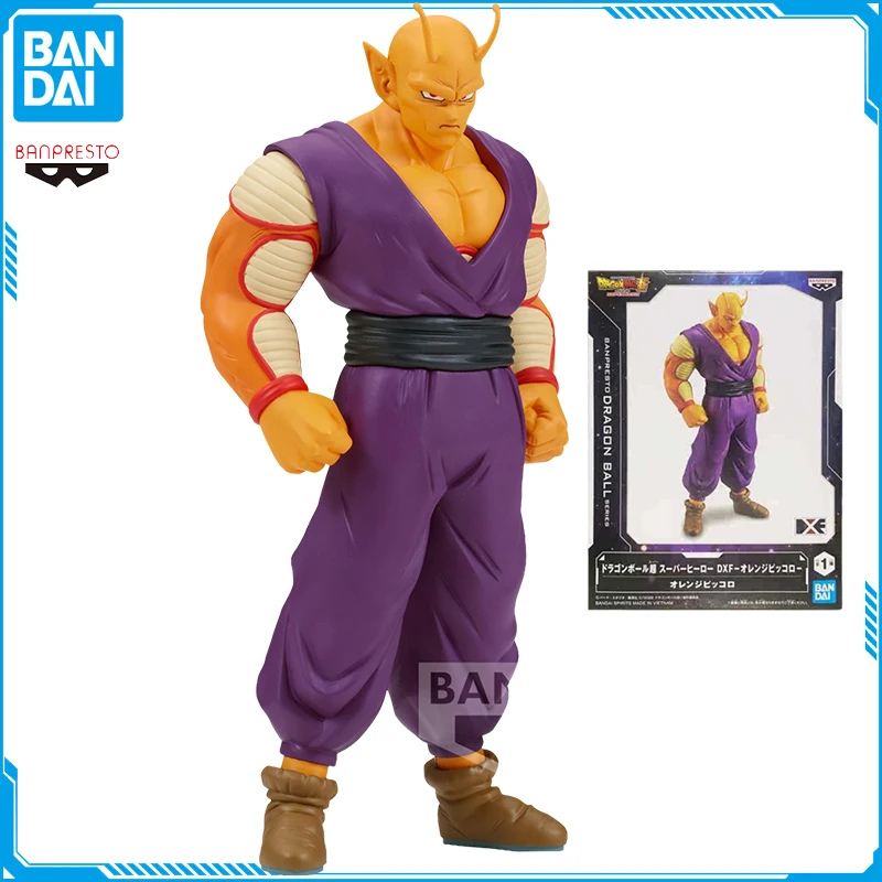 

Genuine Bandai Banpresto Anime Dragon Ball Action Figure DXF Super Orange Piccolo Pvc Figure Collectible Model Toy Boys Gift