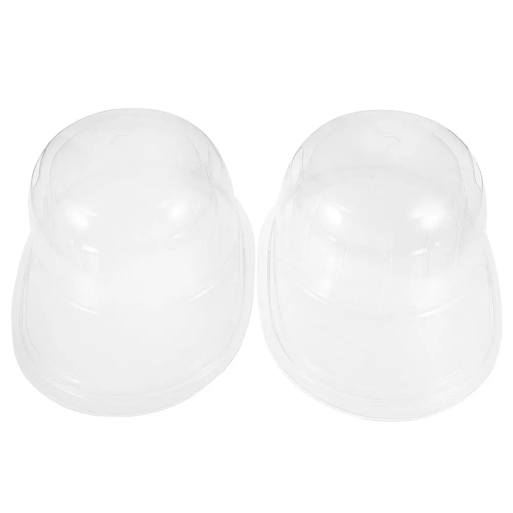 

4 Pcs Hat Box Shaper Holder Storage Rack Display Cap Support Baseball Hats Lightweight Compact Travel Anti Deformation