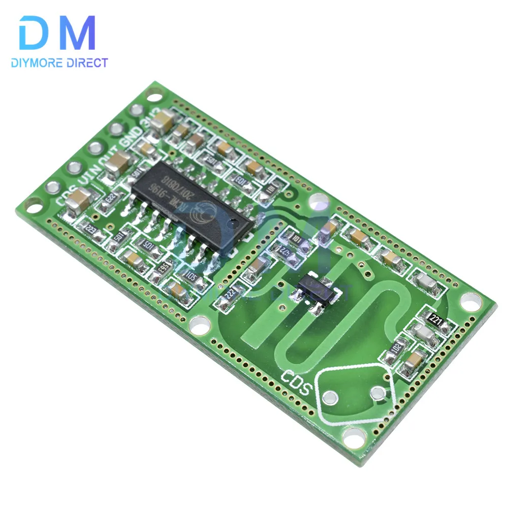 RCWL-0516 RCWL 0516 Sensor Radar Microwave Modul Sensor Tubuh Sensor Manusia Output Modul Sakelar Induksi 3.3V